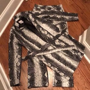 I.am.gia Snakeskin pants/jacket set